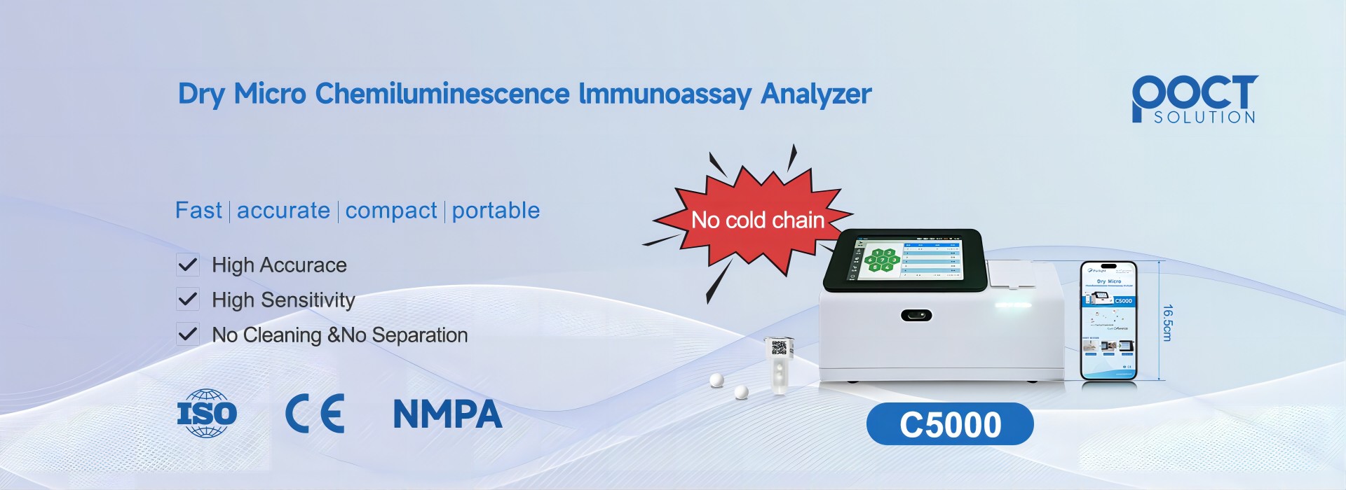 Pabrikan China untuk penganalisis immunoassay chemiluminescence