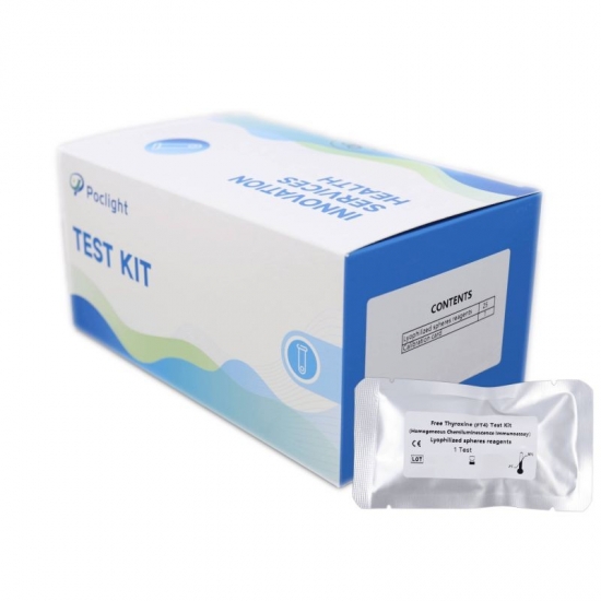 IVD Free Thyroxine Test Kit FT4 reagent assay analyzer use