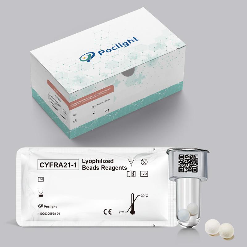 【Penanda Tumor】Kit Tes Fragmen Sitokeratin1921-1 (CYFRA21-1) (Imunoasai Kemiluminesensi Homogen)
