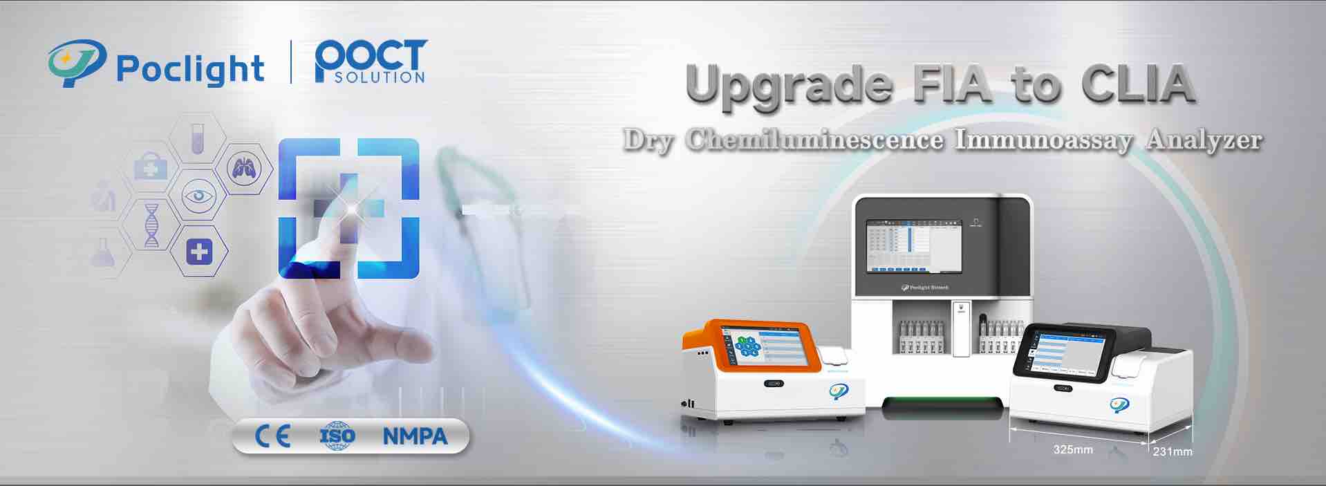 Solusi Medis Terpadu untuk Hewan & Manusia, Laboratorium Cina Berkualitas Tinggi, Penganalisis CLIA Semi-Otomatis