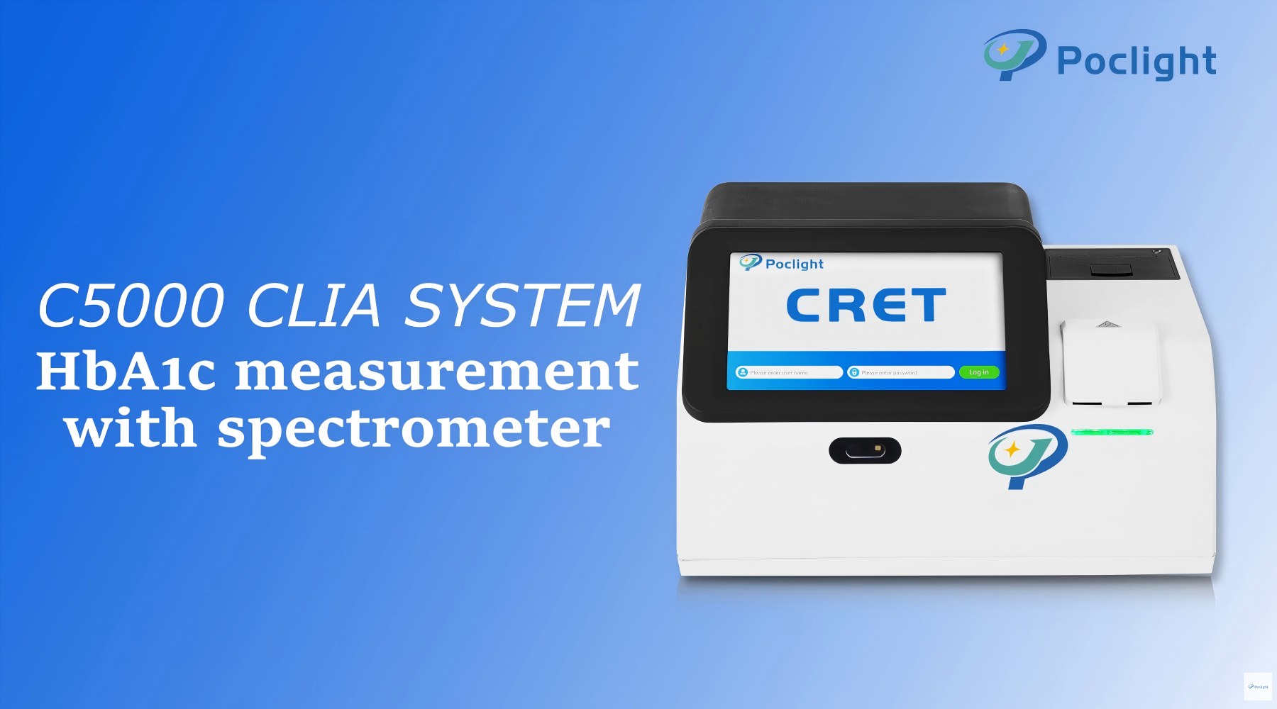 1 Menit menuju masa depan pengujian HbA1c CLIA SYSTEM